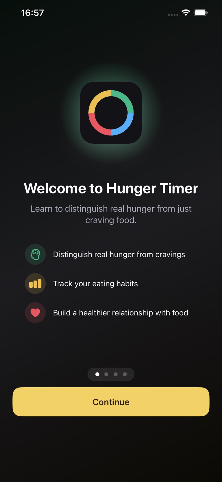 Hunger Timer screenshot