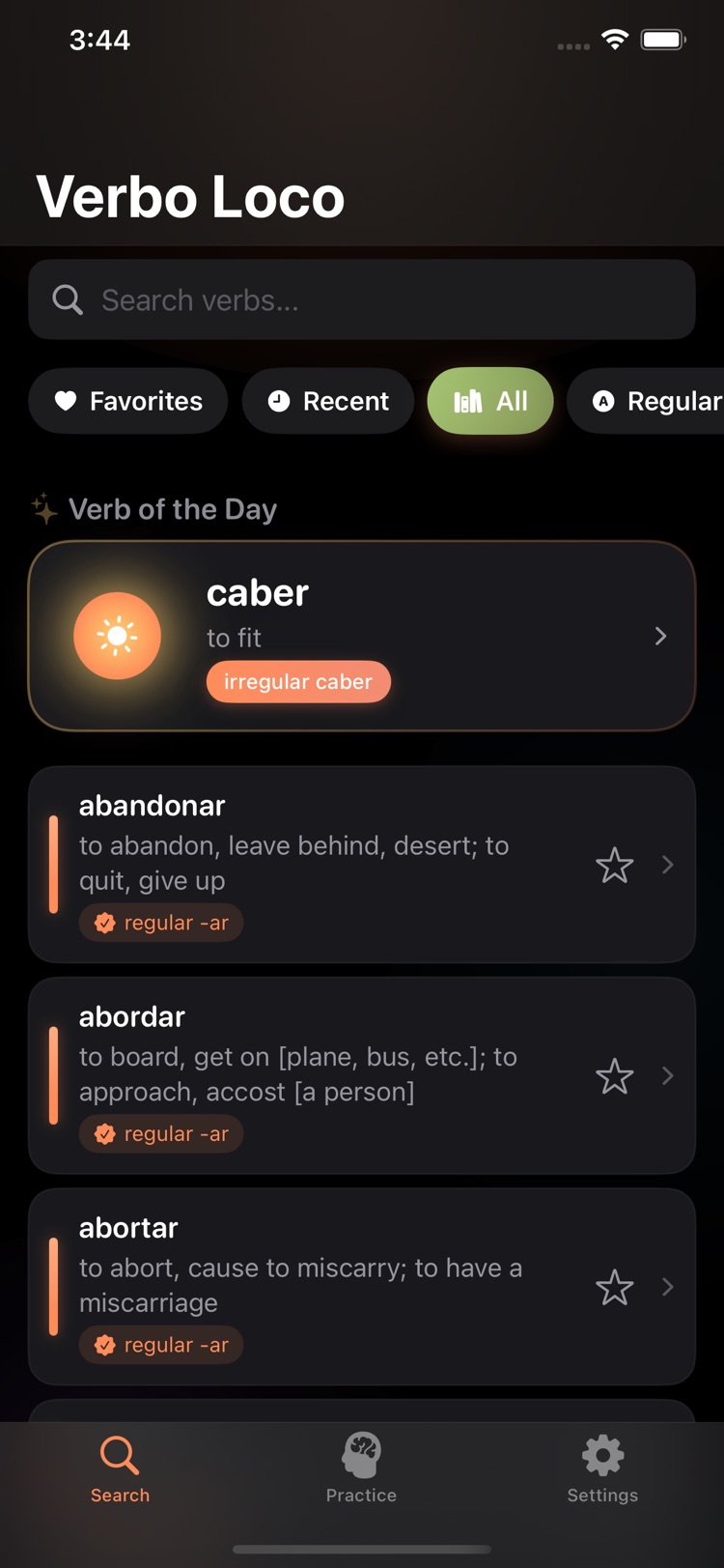 Verbo Loco screenshot