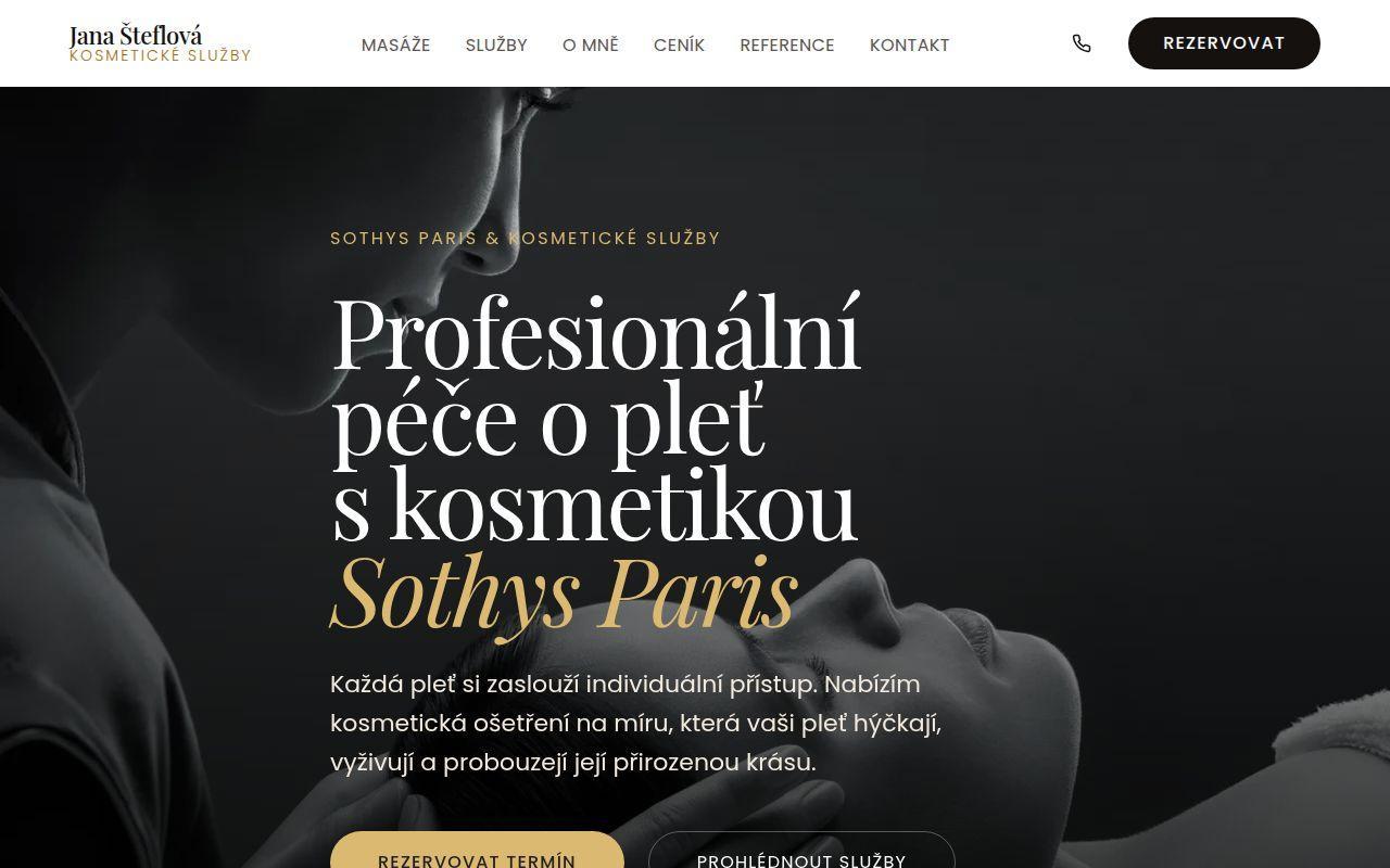 Kosmetika Šteflová screenshot